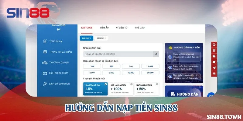 Đăng nhập Sin88
